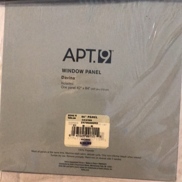 COPY - Apt 9 window panels davina lot of 4 - Picture 5 of 5